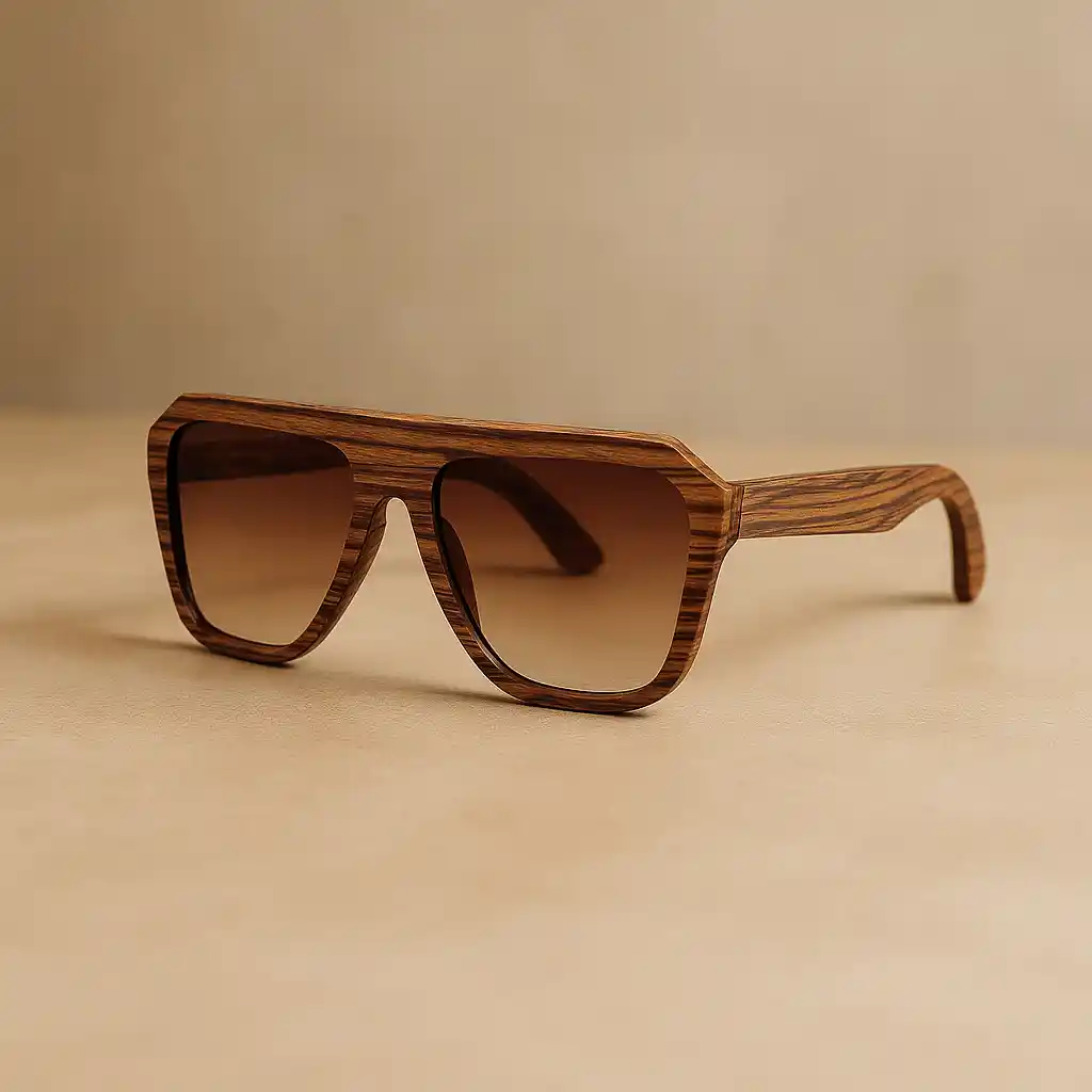 Occhiali in legno modello Livorno